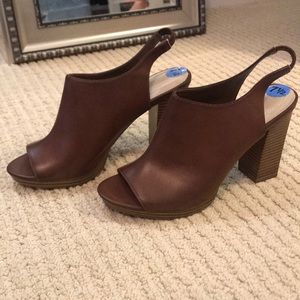 Sling back Heels / Open Toe Booties